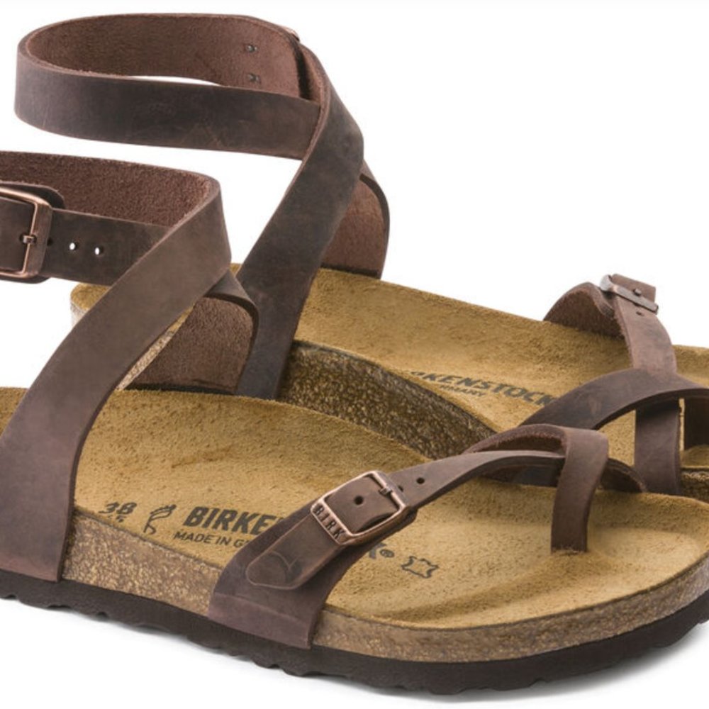 Birkenstock Yara Oiled Leather in Habana